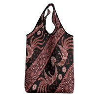 Indonesia Batik Pattern Grocery Bag Red Version LT01 - Polynesian Pride