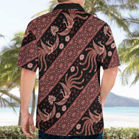 Indonesia Batik Pattern Hawaiian Shirt Red Version LT01 - Polynesian Pride