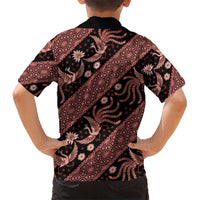 Indonesia Batik Pattern Hawaiian Shirt Red Version LT01 - Polynesian Pride