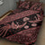 Indonesia Batik Pattern Quilt Bed Set Red Version