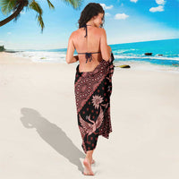 Indonesia Batik Pattern Sarong Red Version LT01 - Polynesian Pride