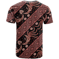 Indonesia Batik Pattern T Shirt Red Version LT01 - Polynesian Pride