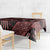 Indonesia Batik Pattern Tablecloth Red Version