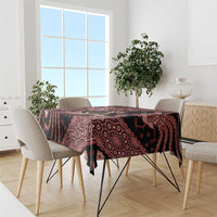 Indonesia Batik Pattern Tablecloth Red Version LT01 - Polynesian Pride