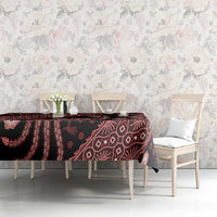 Indonesia Batik Pattern Tablecloth Red Version LT01 - Polynesian Pride