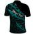 Personalised Aotearoa Polo Shirt Silver Fern Mix Paua Shell Polynesian Pattern LT01 - Polynesian Pride