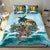 Aloha Hawaii Skeleton Bedding Set Tropical Summer Vibe