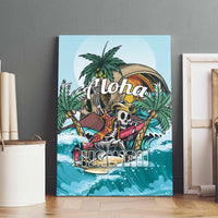 Aloha Hawaii Skeleton Canvas Wall Art Tropical Summer Vibe LT01 - Polynesian Pride