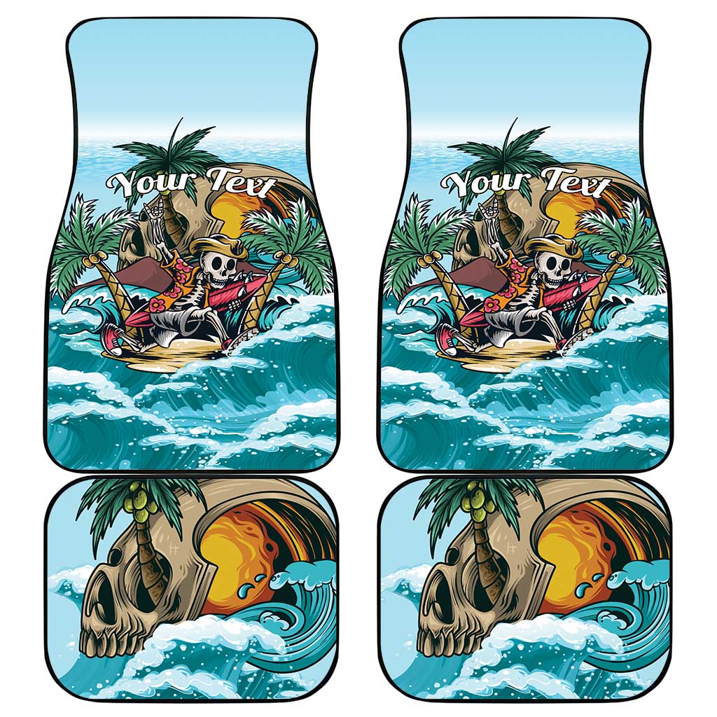 Aloha Hawaii Skeleton Car Mats Tropical Summer Vibe LT01 - Polynesian Pride