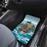 Aloha Hawaii Skeleton Car Mats Tropical Summer Vibe LT01 - Polynesian Pride