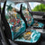 Aloha Hawaii Skeleton Car Seat Cover Tropical Summer Vibe