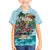 Personalized Aloha Hawaii Skeleton Family Matching Puletasi and Hawaiian Shirt Tropical Summer Vibe