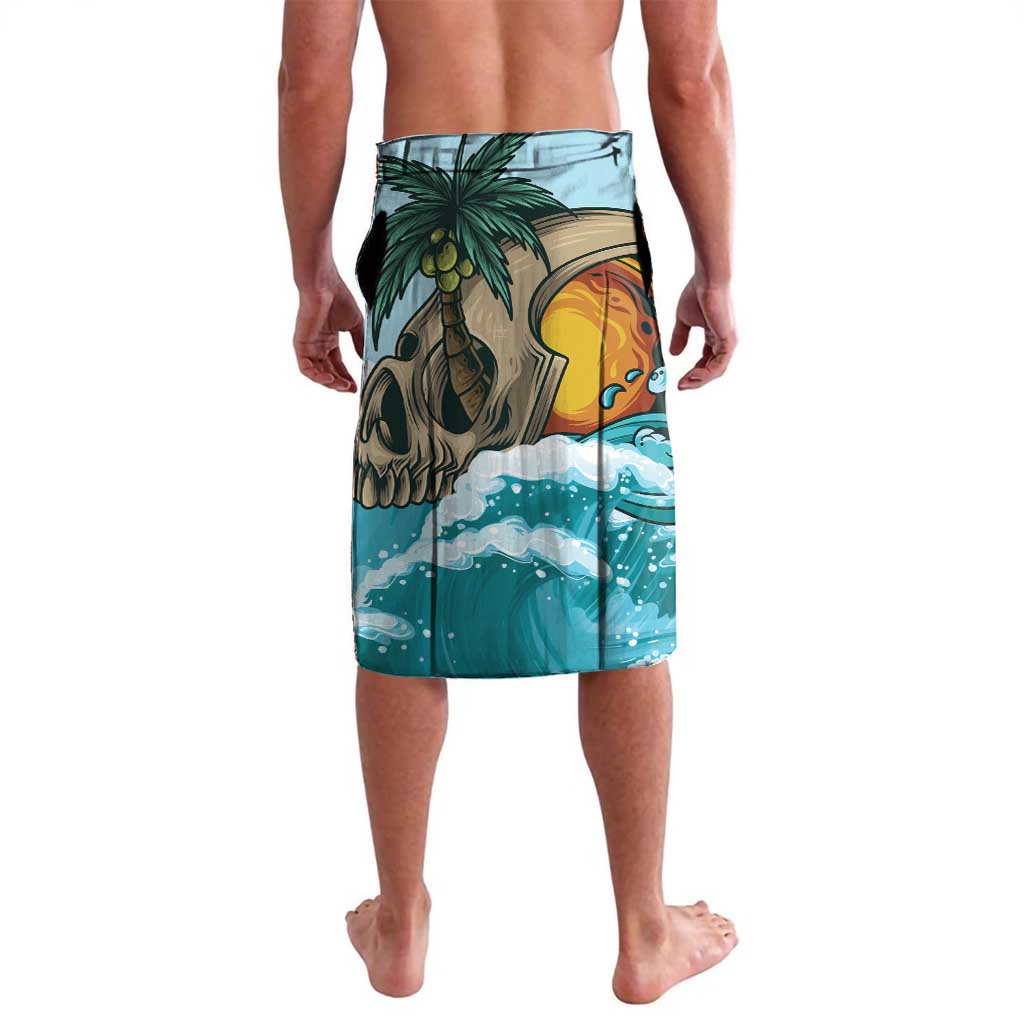 Personalized Aloha Hawaii Skeleton Lavalava Tropical Summer Vibe LT01 - Polynesian Pride
