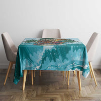 Aloha Hawaii Skeleton Tablecloth Tropical Summer Vibe LT01 - Polynesian Pride