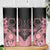 Cook Islands Turtle Skinny Tumbler Stars and Hibiscus - Pink