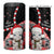 New Zealand Christmas Meri Kirihimete 4 in 1 Can Cooler Tumbler Santa Hei Tiki Pohutukawa