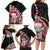 New Zealand Christmas Meri Kirihimete Family Matching Long Sleeve Bodycon Dress and Hawaiian Shirt Santa Hei Tiki Pohutukawa