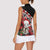 New Zealand Christmas Meri Kirihimete Women Sleeveless Polo Shirt Santa Hei Tiki Pohutukawa