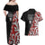 Aotearoa Toitu Te Tiriti Couples Matching Off Shoulder Maxi Dress and Hawaiian Shirt Honour The Treaty New Zealand