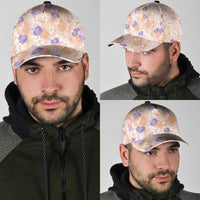 Anthurium Plumeria Lei Pastel Classic Cap Orange Hawaiian Splendid Palaka LT01 - Polynesian Pride