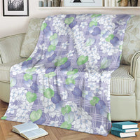 Anthurium Plumeria Lei Pastel Blanket Purple Hawaiian Splendid Palaka LT01 - Polynesian Pride