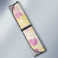 Anthurium Plumeria Lei Pastel Auto Sun Shade Yellow Hawaiian Splendid Palaka LT01 - Polynesian Pride