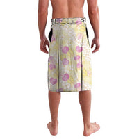 Anthurium Plumeria Lei Pastel Lavalava Yellow Hawaiian Splendid Palaka LT01 - Polynesian Pride