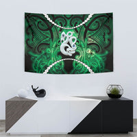 Maori Matariki Manaia Kakariki Tapestry Maori Kowhaiwhai Pattern Galaxy LT01 - Polynesian Pride