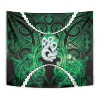 Maori Matariki Manaia Kakariki Tapestry Maori Kowhaiwhai Pattern Galaxy LT01 - Polynesian Pride