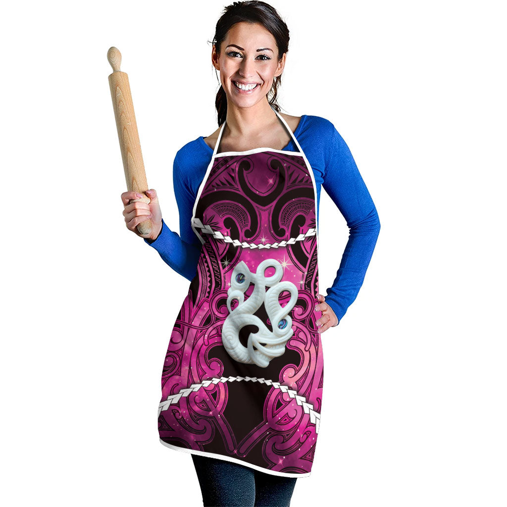 Maori Matariki Manaia Mawhero Apron Maori Kowhaiwhai Pattern Galaxy LT01 - Polynesian Pride