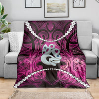 Maori Matariki Manaia Mawhero Blanket Maori Kowhaiwhai Pattern Galaxy LT01 - Polynesian Pride