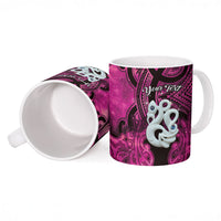 Personalised Maori Matariki Manaia Mawhero Ceramic Mug Maori Kowhaiwhai Pattern Galaxy LT01 - Polynesian Pride