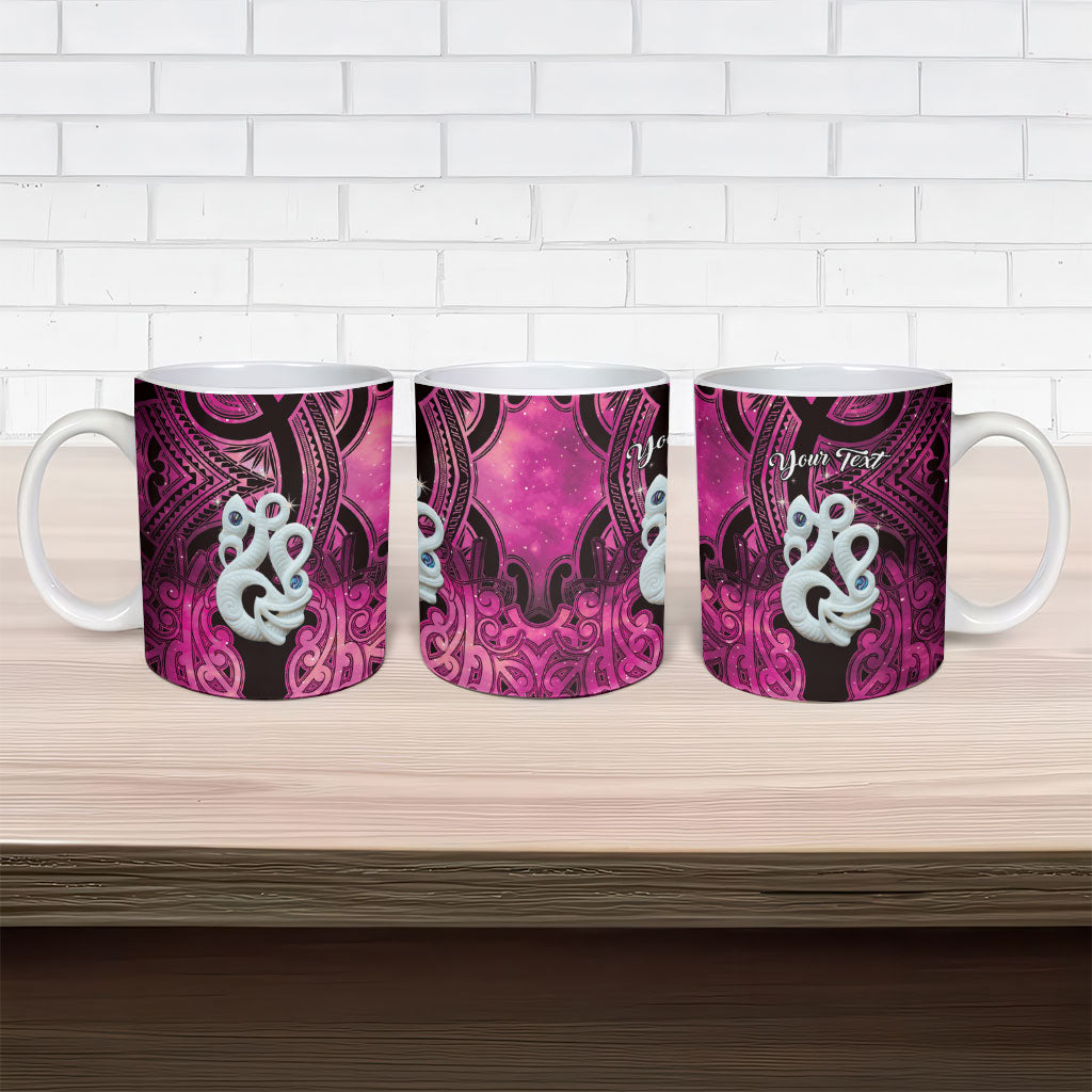 Personalised Maori Matariki Manaia Mawhero Ceramic Mug Maori Kowhaiwhai Pattern Galaxy LT01 - Polynesian Pride