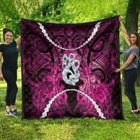 Maori Matariki Manaia Mawhero Quilt Maori Kowhaiwhai Pattern Galaxy LT01 - Polynesian Pride