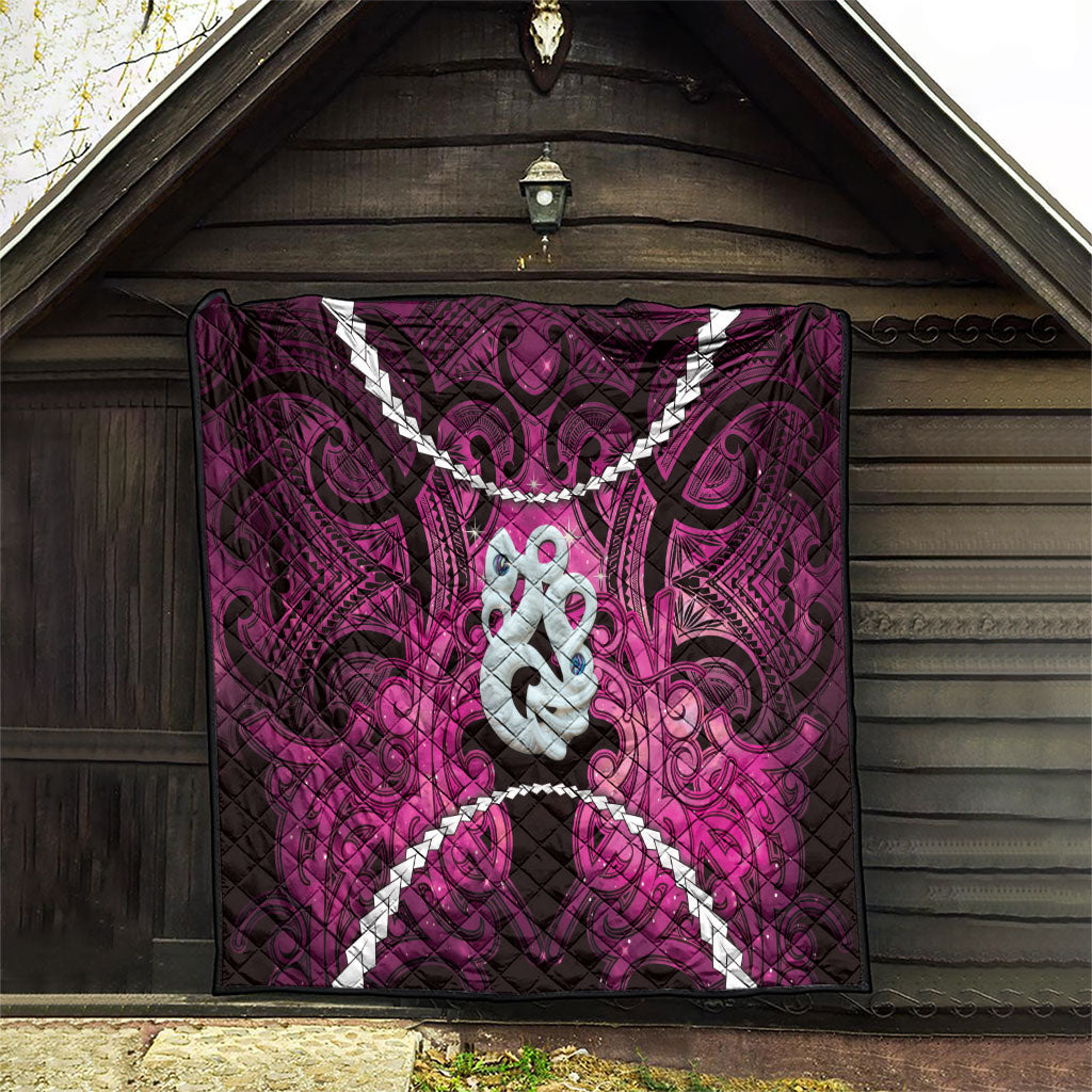 Maori Matariki Manaia Mawhero Quilt Maori Kowhaiwhai Pattern Galaxy LT01 - Polynesian Pride