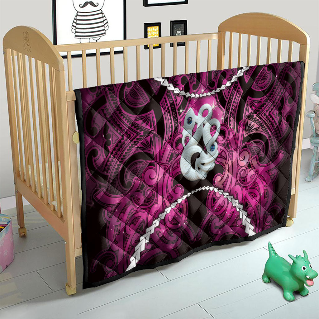 Maori Matariki Manaia Mawhero Quilt Maori Kowhaiwhai Pattern Galaxy LT01 - Polynesian Pride