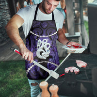Maori Matariki Manaia Waiporoporo Apron Maori Kowhaiwhai Pattern Galaxy LT01 - Polynesian Pride