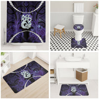 Maori Matariki Manaia Waiporoporo Bathroom Set Maori Kowhaiwhai Pattern Galaxy LT01 - Polynesian Pride