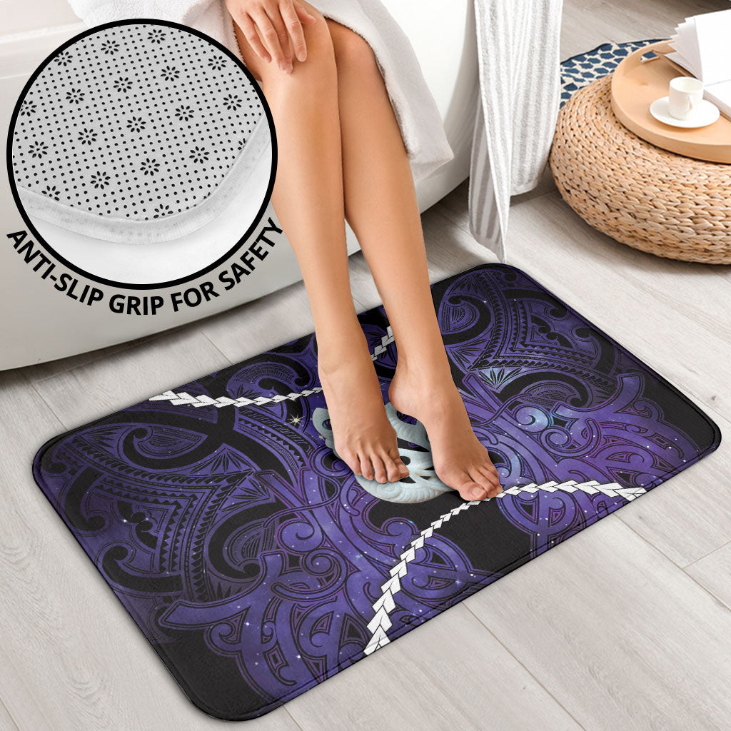 Maori Matariki Manaia Waiporoporo Bathroom Set Maori Kowhaiwhai Pattern Galaxy LT01 - Polynesian Pride