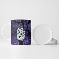 Personalised Maori Matariki Manaia Waiporoporo Ceramic Mug Maori Kowhaiwhai Pattern Galaxy LT01 - Polynesian Pride