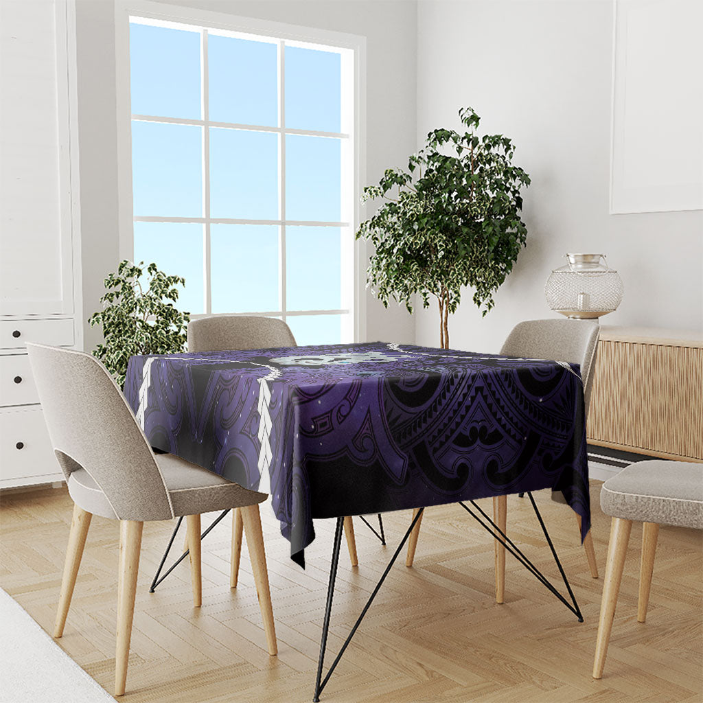 Maori Matariki Manaia Waiporoporo Tablecloth Maori Kowhaiwhai Pattern Galaxy LT01 - Polynesian Pride
