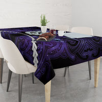 Maori Matariki Manaia Waiporoporo Tablecloth Maori Kowhaiwhai Pattern Galaxy LT01 - Polynesian Pride