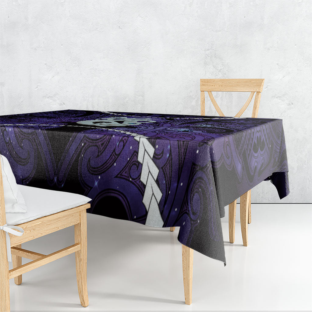 Maori Matariki Manaia Waiporoporo Tablecloth Maori Kowhaiwhai Pattern Galaxy LT01 - Polynesian Pride