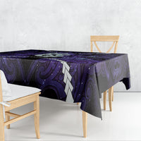 Maori Matariki Manaia Waiporoporo Tablecloth Maori Kowhaiwhai Pattern Galaxy LT01 - Polynesian Pride