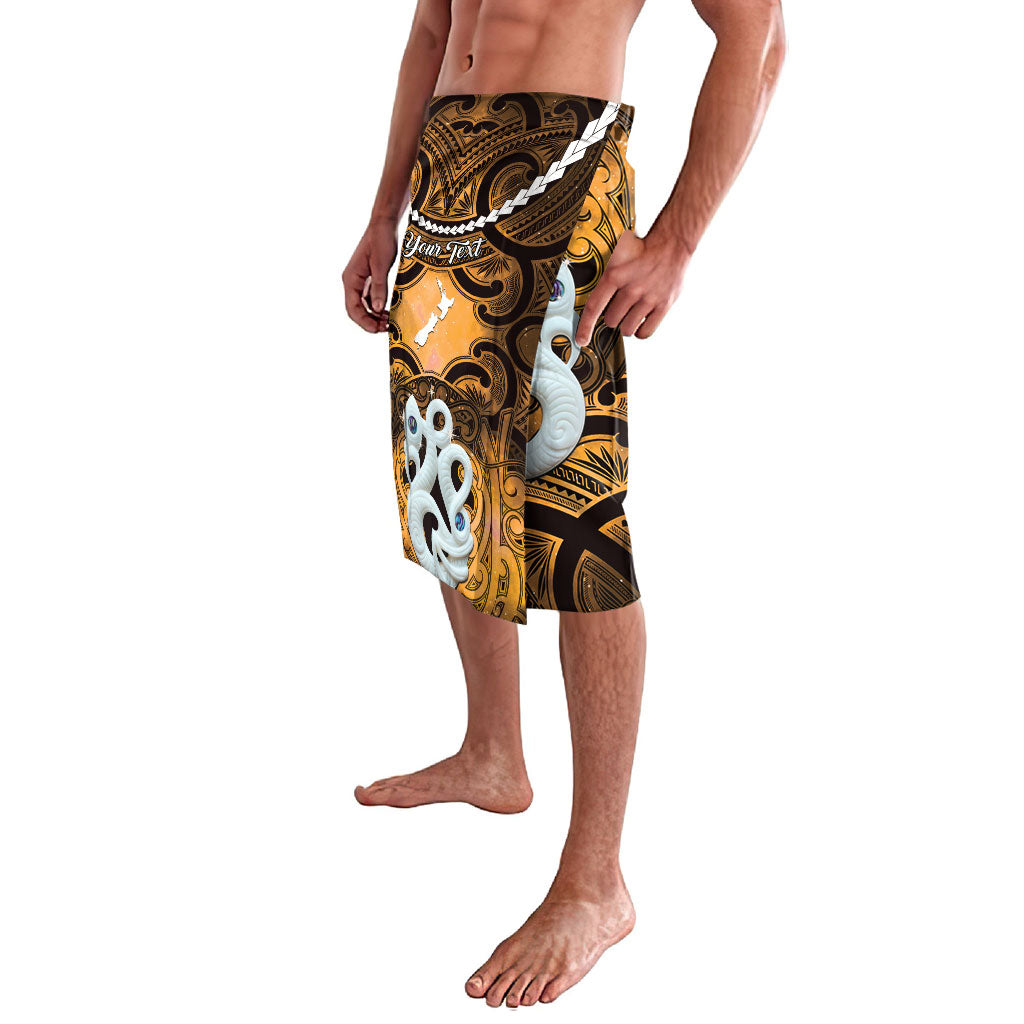 Personalised Maori Matariki Manaia Kowhai Lavalava Maori Kowhaiwhai Pattern Galaxy LT01 - Polynesian Pride