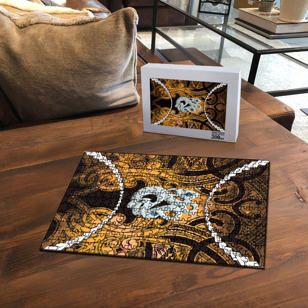 Maori Matariki Manaia Kowhai Puzzle Maori Kowhaiwhai Pattern Galaxy LT01 - Polynesian Pride