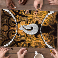 Maori Matariki Hei Matau Kowhai Puzzle Maori Kowhaiwhai Pattern Galaxy LT01 - Polynesian Pride