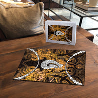 Maori Matariki Hei Matau Kowhai Puzzle Maori Kowhaiwhai Pattern Galaxy LT01 - Polynesian Pride