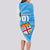 Custom Fiji Rugby Long Sleeve Bodycon Dress Come On Fijian Tapa Pattern LT01 - Polynesian Pride