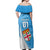 Custom Fiji Rugby Off Shoulder Maxi Dress Come On Fijian Tapa Pattern LT01 - Polynesian Pride